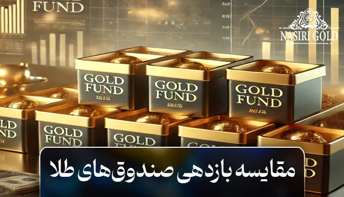 مقایسه بازدهی صندوقهای طلا: کدام صندوق بیشترین سود را داشته است؟